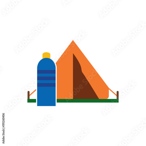Bootle Camping Logo Icon Design