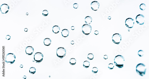 air bubbles in water