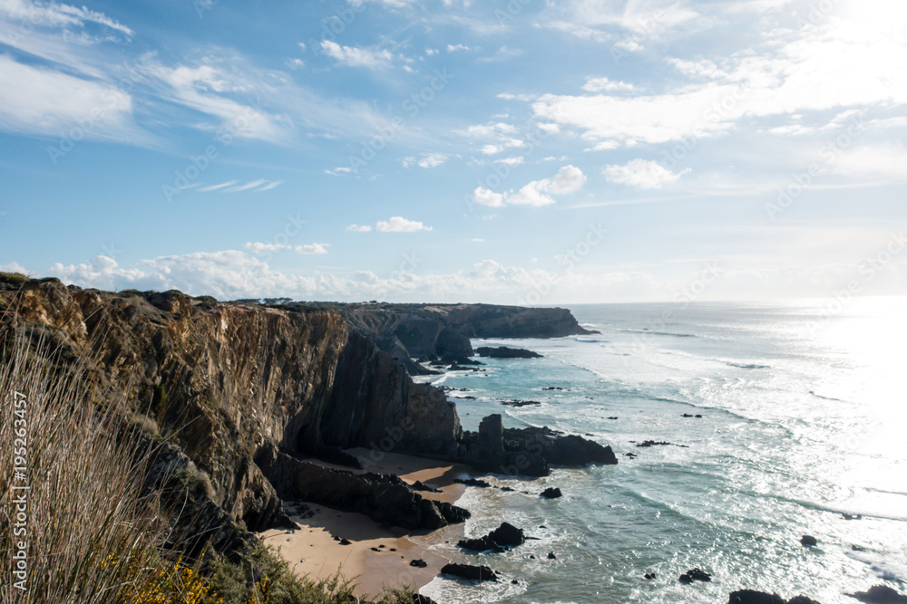 Portugal Algarve ocean landscape