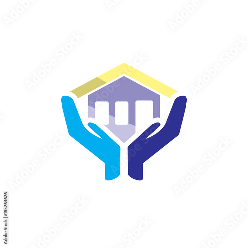 House Care Logo Icon Design