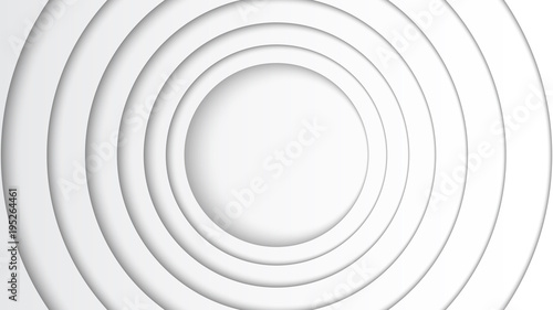 Abstract grey circle layers paper cut cover design.For business flyers template,book covers and material design.Vector illustration.