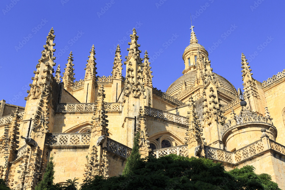 Cathedral in Segovia Spain