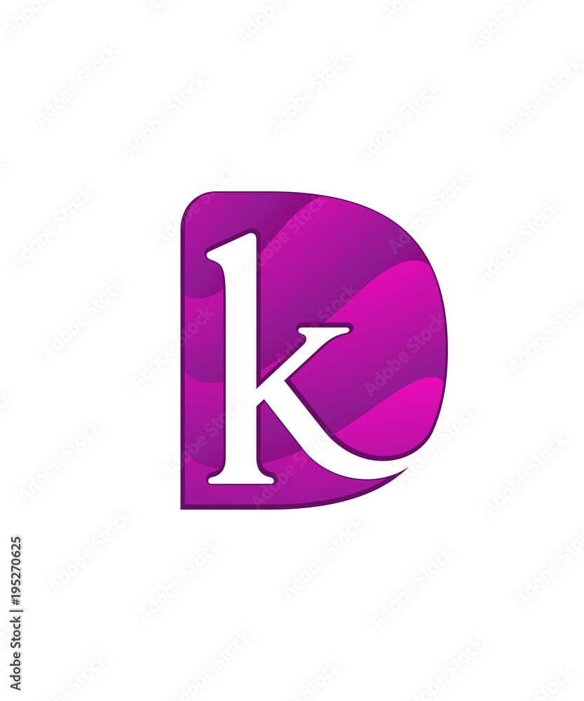 initial letter logo letter d with negative space initial letter logo letter d with negative space
