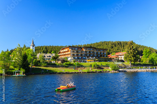 Lake Titisee Neustadt in the Black Forest.