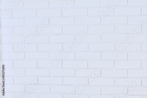 White Exterior Brick Wall