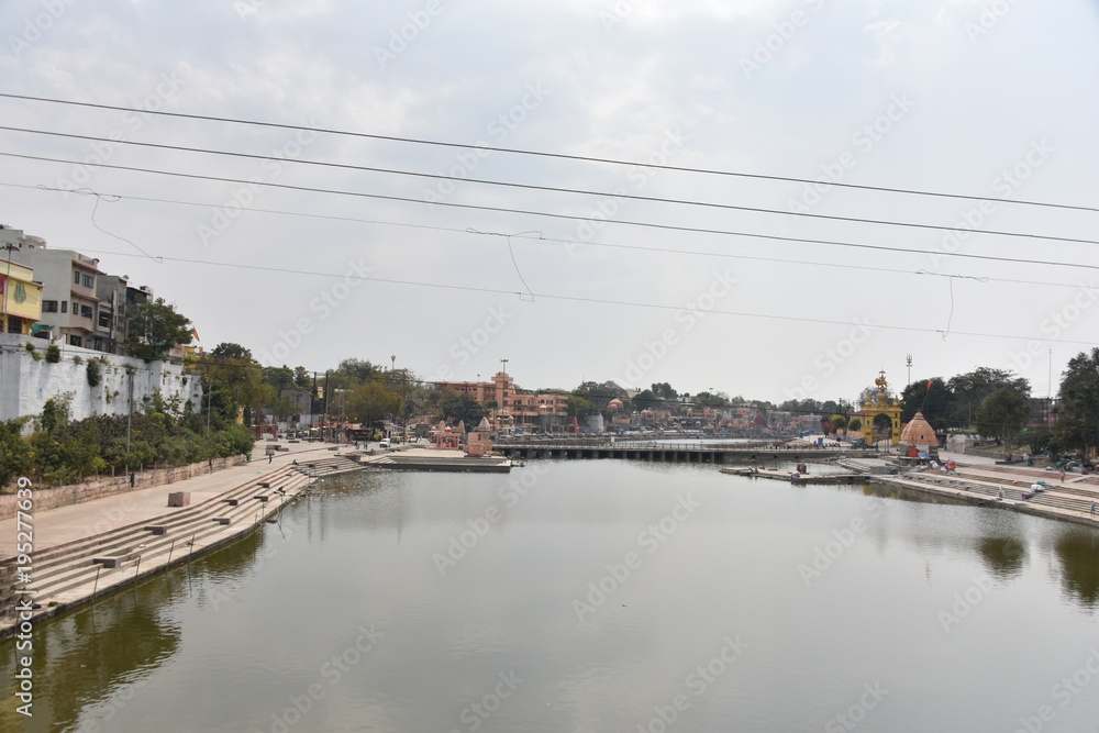 Ram ghat , Shipra river bank, Ujjain, Madhya Pradesh, INdia