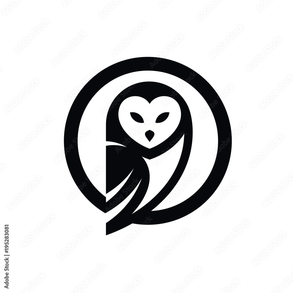 Fototapeta premium Owl Logo Stock Images