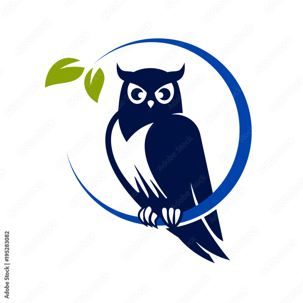 Fototapeta premium Owl Logo Stock Images