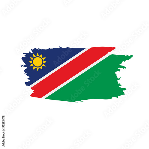 Free Download Namibia flag, vector illustration - GFXLoad