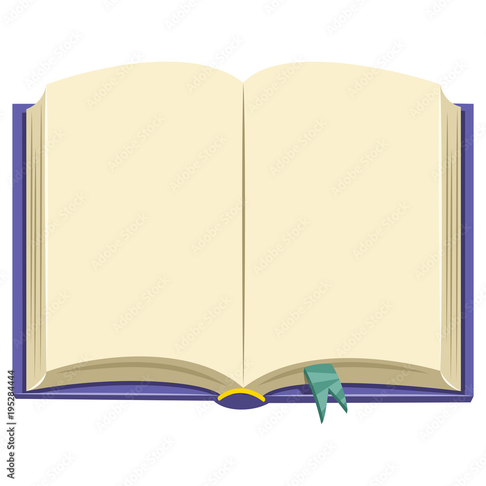 Vector Illustration Of A Book Vector Illustration Of A Book