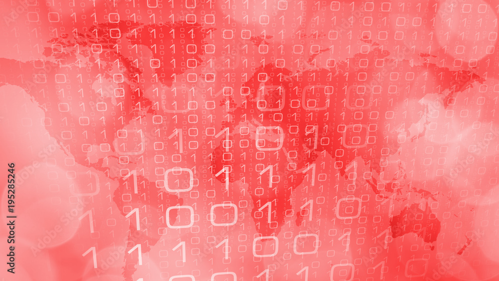 Cyber world communication red abstract background Cyber world communication red abstract background