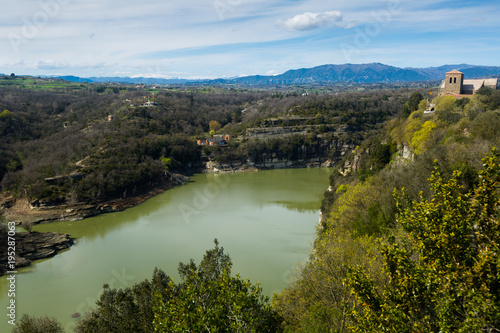 Monastery de Sant Pere de Casserres romanesque style