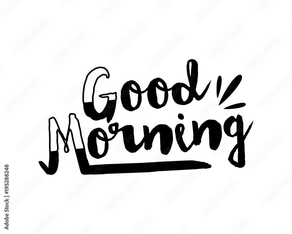 good morning typography typographic creative writing text image 3 good morning typography typographic creative writing text image 3
