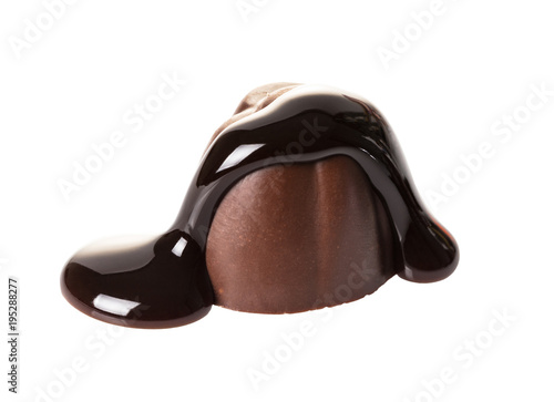 chocolate candy close-up