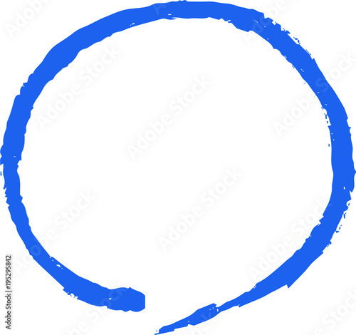 Blue circle 7