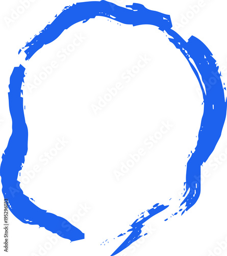 Blue circle 6