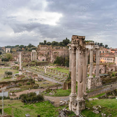 Roman forum before the storm. Rome © Nicola Simeoni