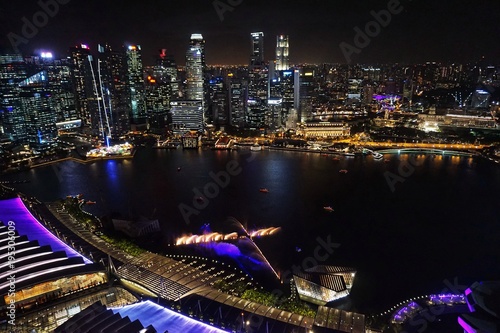Skyline von Singapur, Asien