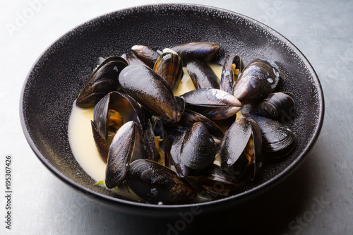 Mussels with french fries