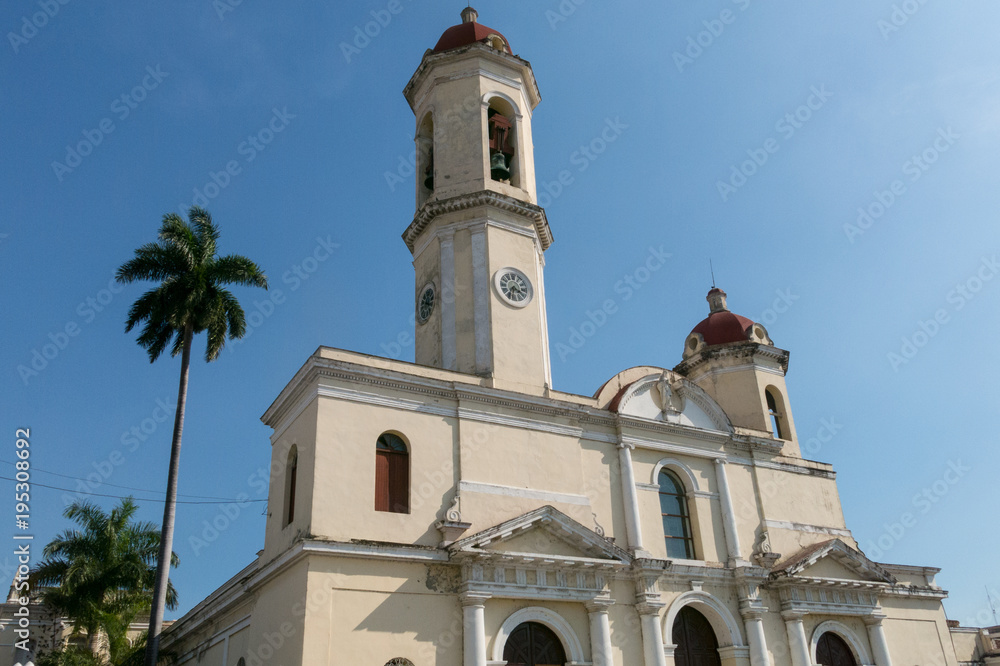Cathedral of the Immaculate Conception, Cienfuegos city, Cuba.