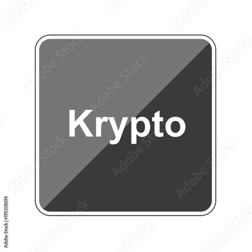Krypto - Reflektierender App Button