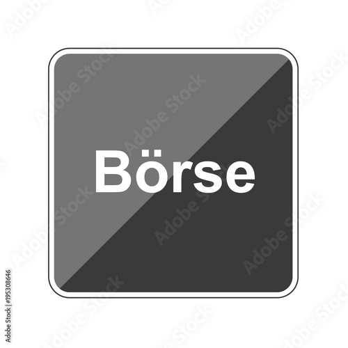 Börse - Reflektierender App Button