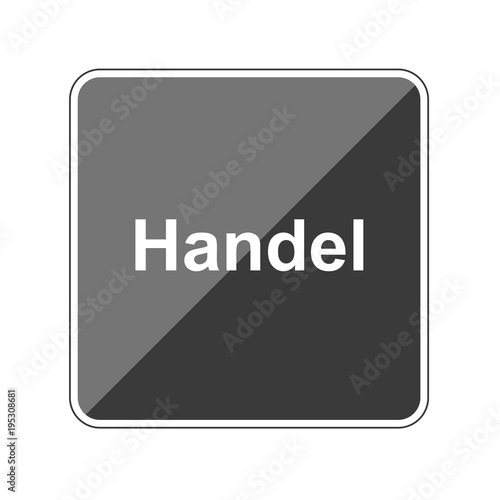 Handel - Reflektierender App Button