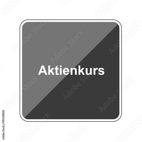 Aktienkurs - Reflektierender App Button