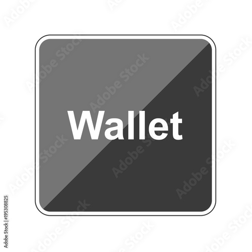Wallet - Reflektierender App Button