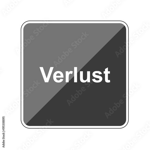 Verlust - Reflektierender App Button