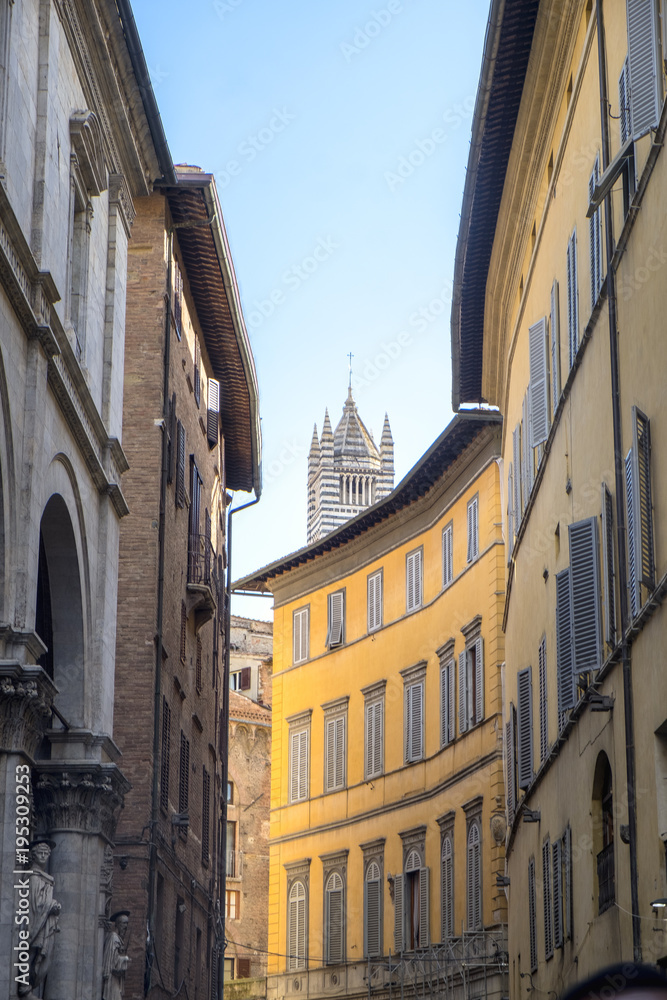 Siena, Italy: historic buildings