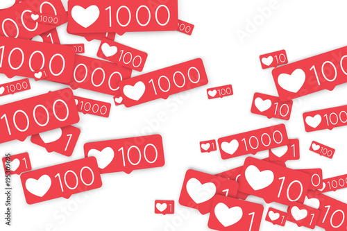 Social media counters.