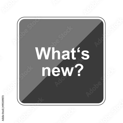 What's new - Reflektierender App Button