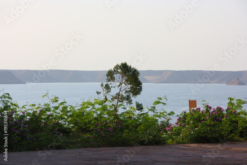 Lake Nasser is a vast reservoir in southern Egypt and northern Sudan photo