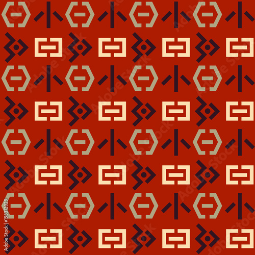 Space invaders seamless pattern. Suitable for screen, print and other media.
