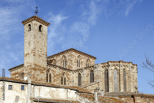 St Mary Cathedral in Siguenza Guadalajara Spain. photo