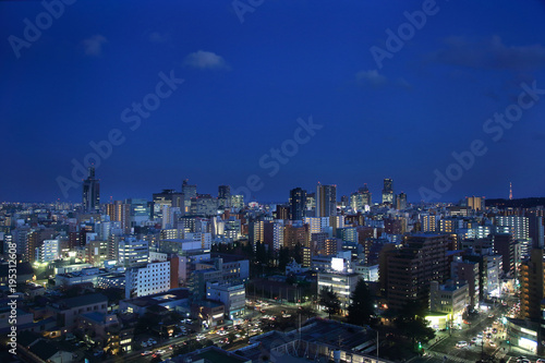 Sendai City Night View