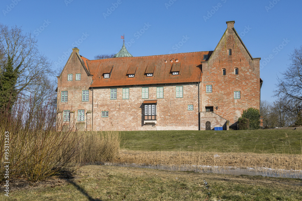 Obraz premium Castle at Bad Bederkesa, Germany