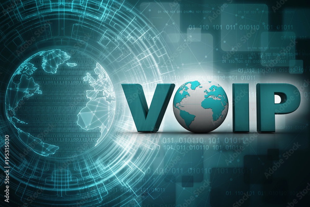 3d illustration voice over internet protocol 3d illustration voice over internet protocol