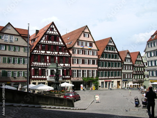 Plaza in Tubingen, Germany