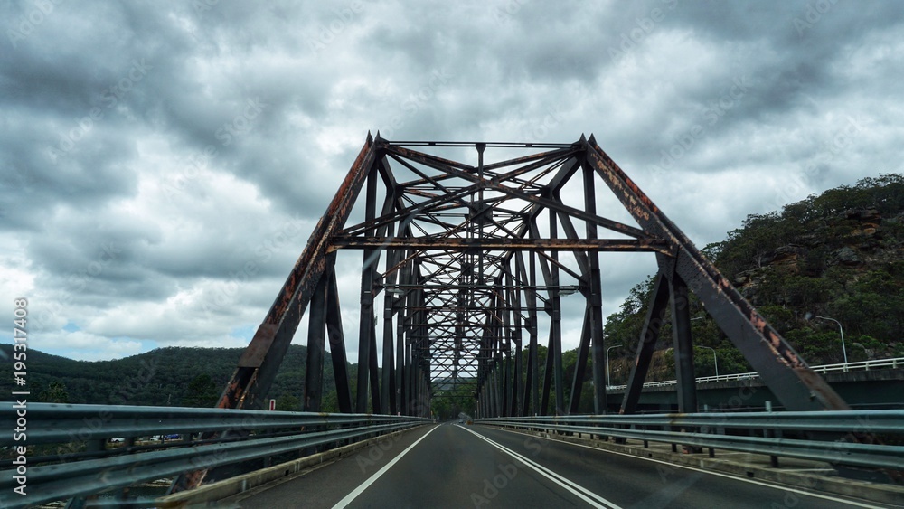 Brücke an der Ostküste in Australien