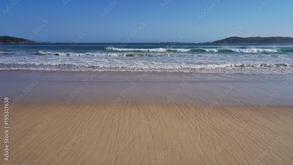 Strand | Küste Nelson Bay, Port Stephens, NSW, Australien