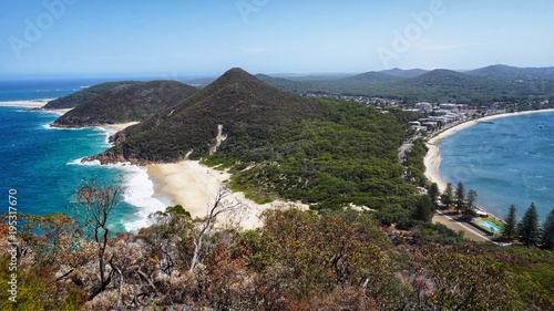 Strand | Küste Nelson Bay, Port Stephens, NSW, Australien