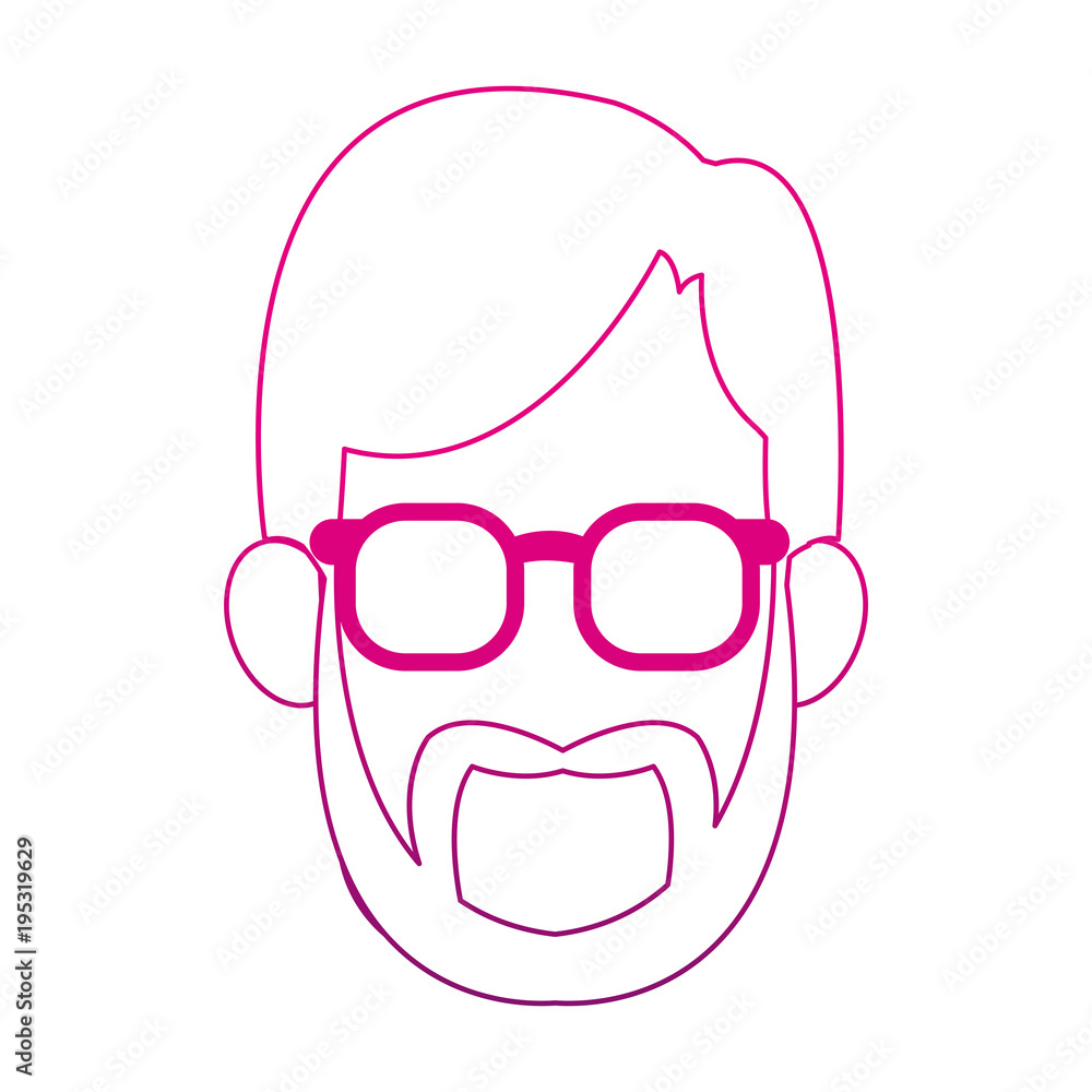 Man faceless with glasses icon vector illustration graphic design Man faceless with glasses icon vector illustration graphic design