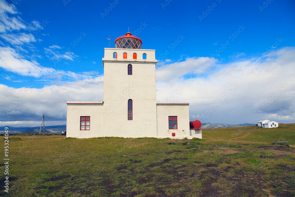 Dyrholaey Lighthouse in Iceland Dyrholaey Lighthouse in Iceland