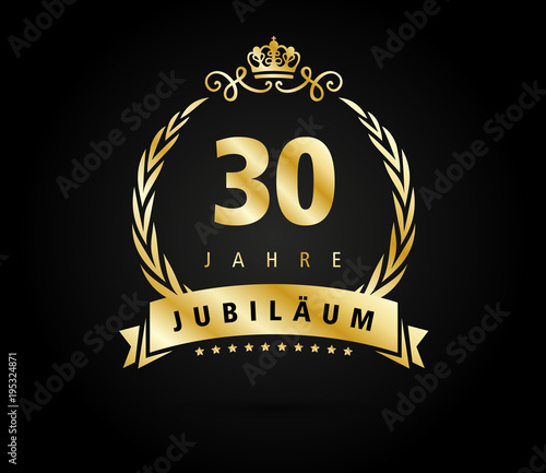 30 Jubilaeum laurel gold