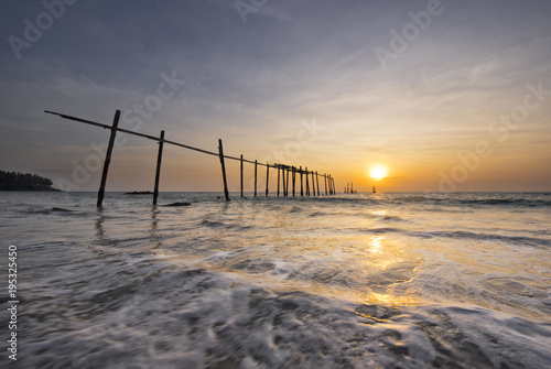 Sunset at Pilai beach