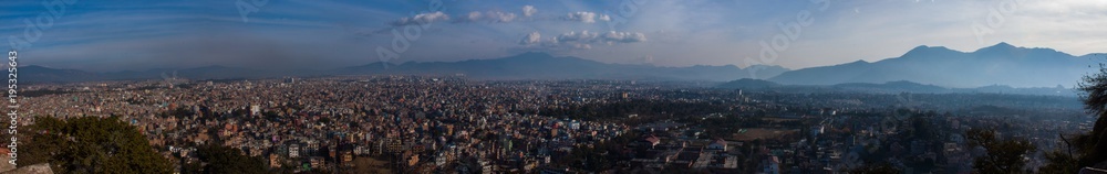 Panorama of Kathmandu