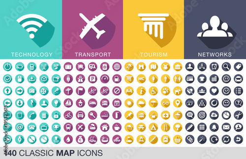 Pictogramme collection pour le web