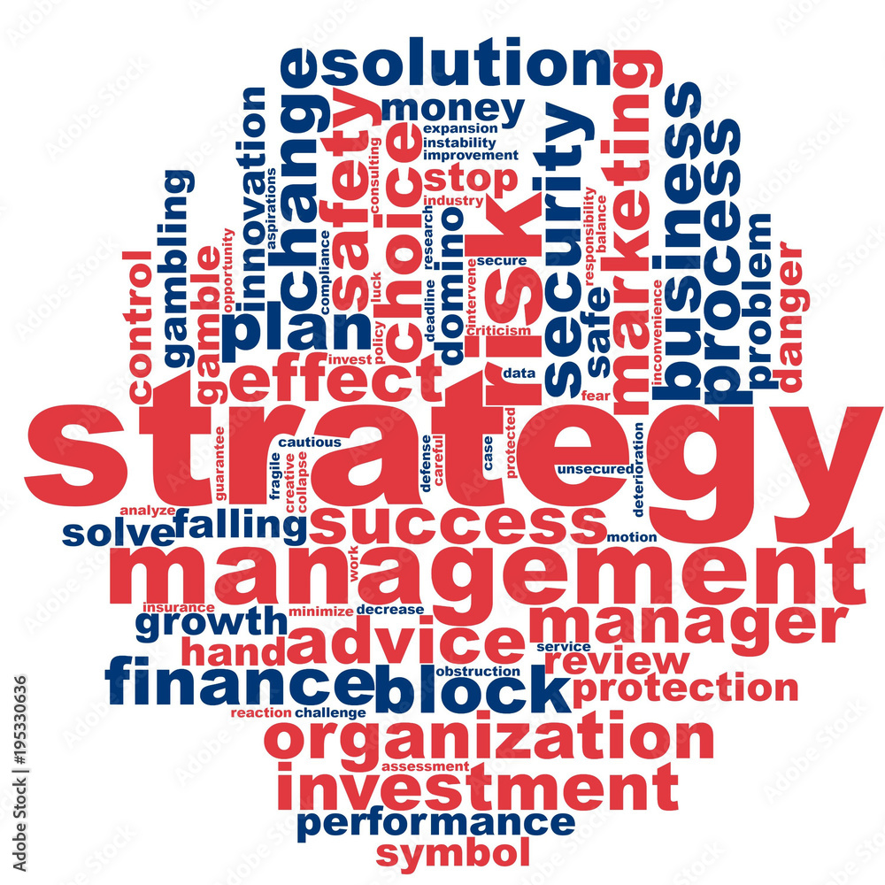 Strategy word cloud Strategy word cloud